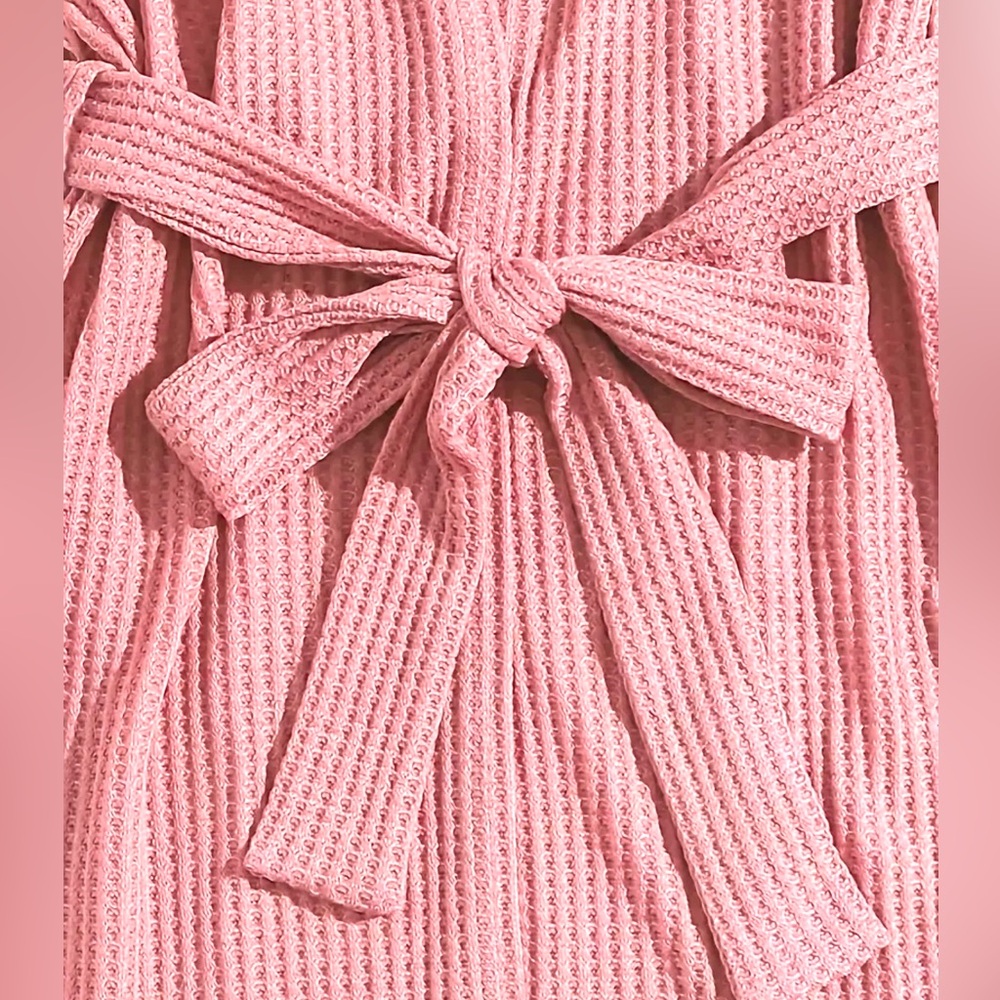 Women's Pink Sleepwear Loungewear Set Soft Comfy New Boutique - Picture 4 of 5